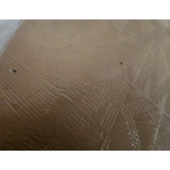 Michael Kors Beige Patent Leather-Signature Embossed-Jet Set Tote Handbag - Picture 5 of 5